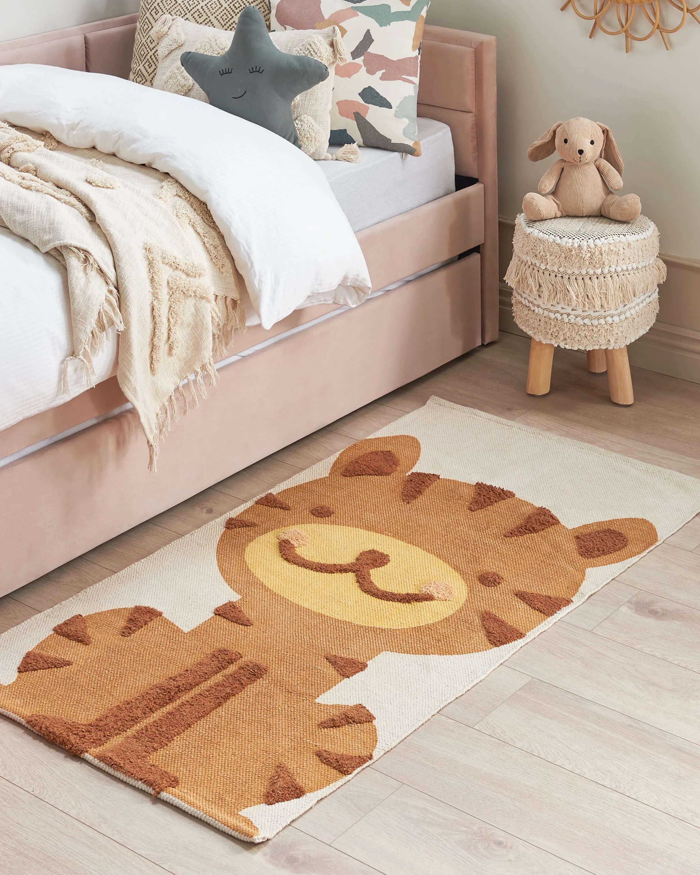 Kids Rug SIGLI Multicolour 80 x 150 cm Cotton