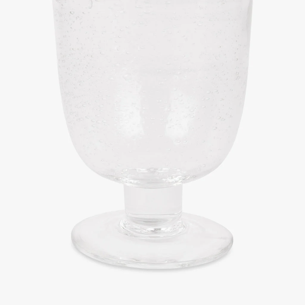 Copo com Pé Transparente BUBBLES
