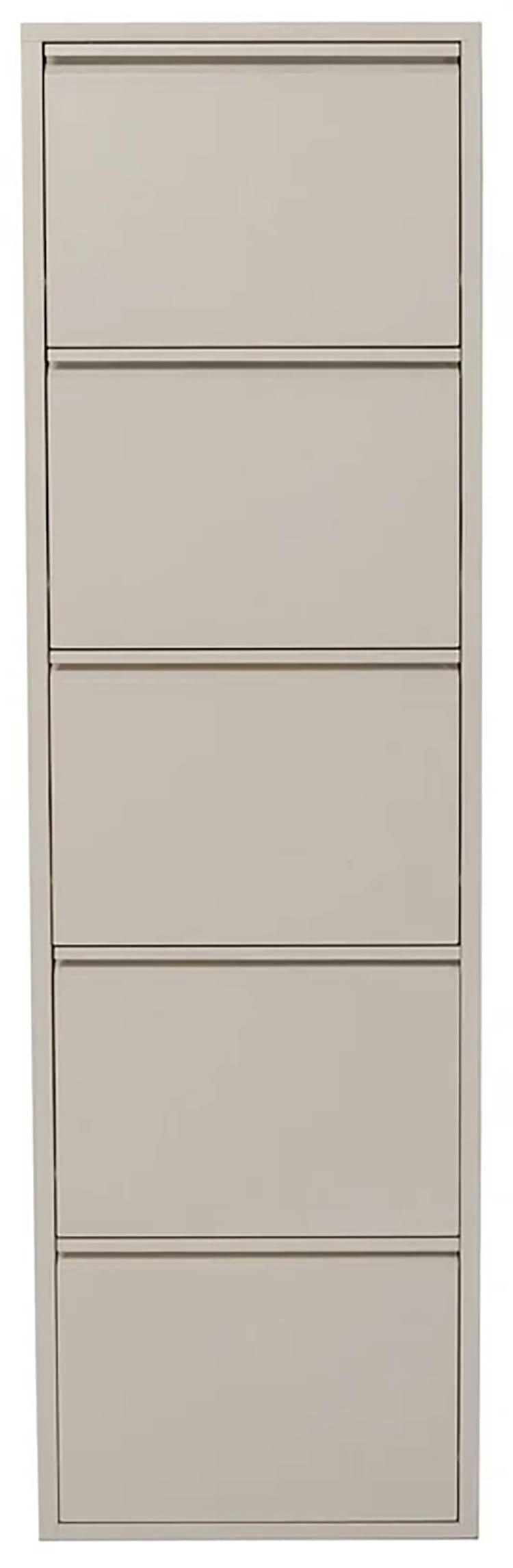 CARUSO - Casier à chaussures Caruso crème 5 tiroirs Kare Design