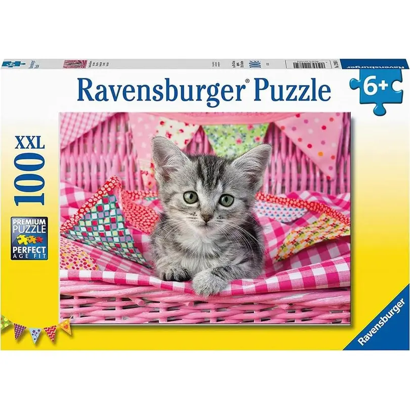 Puzzle 100-teilig Niedliche Kätzchen