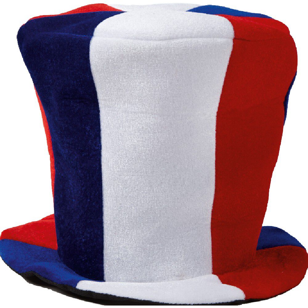Chapeau haut de forme supporter France