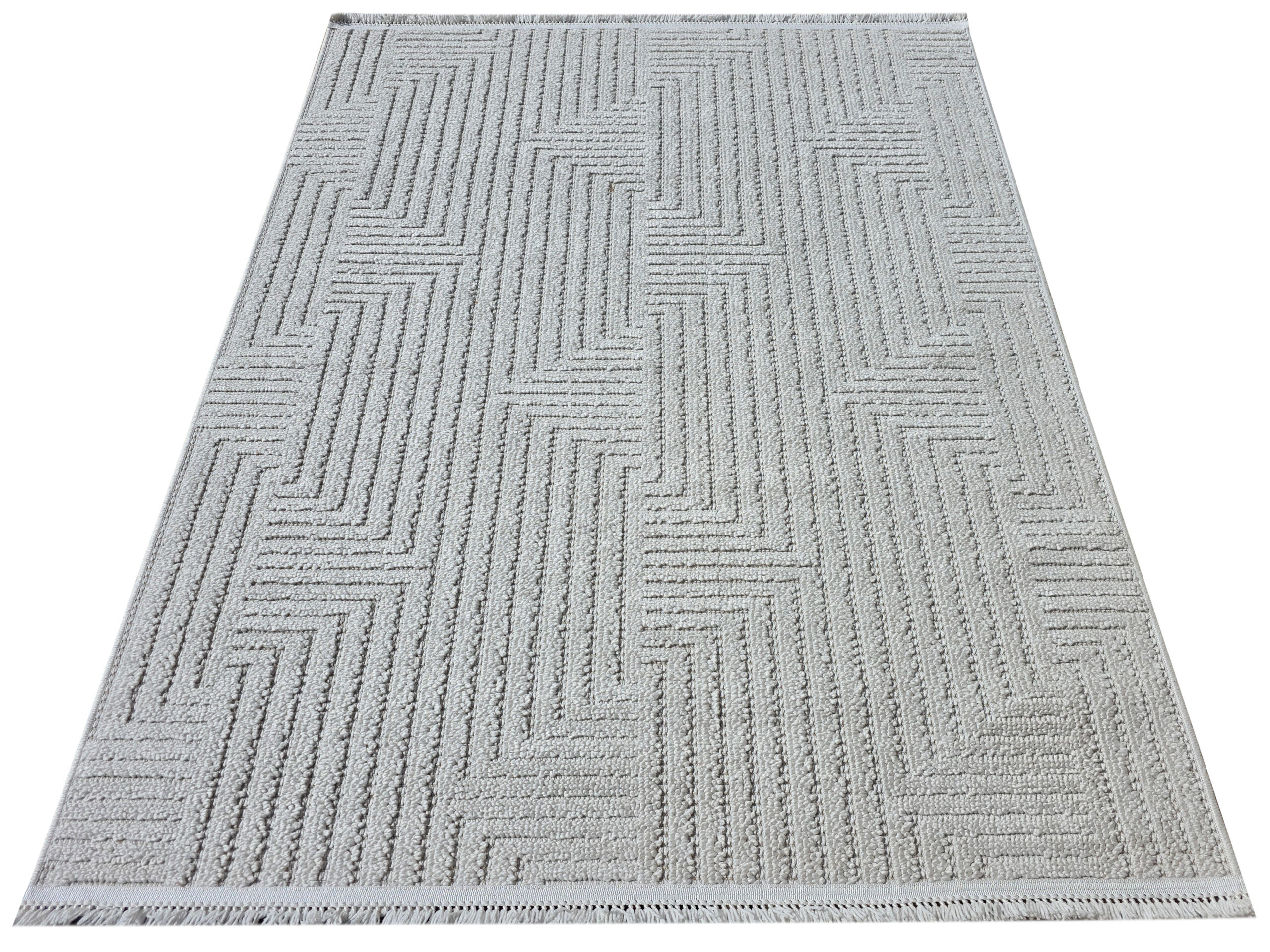 Dywan kremowy boucle Milano 011 idealny do sypialni 060x100