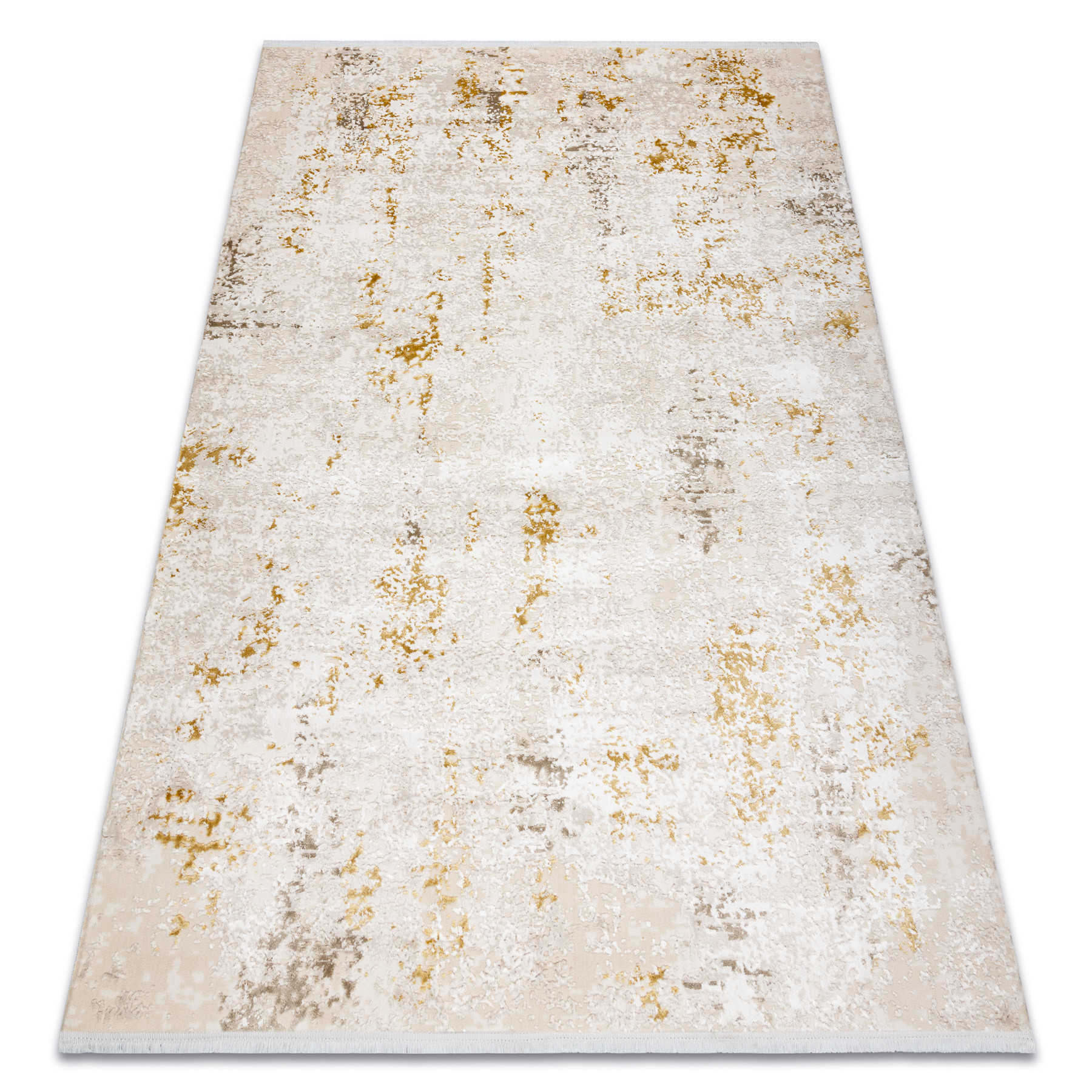 Dywan DUKE 51546 krem / złoty - Vintage, strukturalny, bardzo 80x150 cm