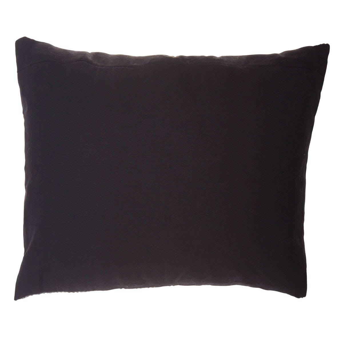 TEO - Housse de coussin en coton gris 60 x 60 cm