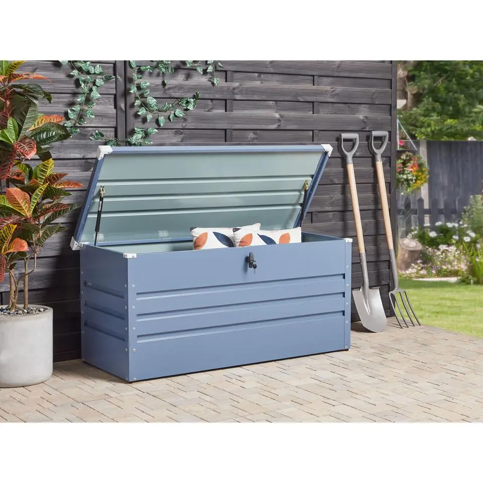 CEBROSA - Kussenbox - Blauw - 400 l - Staal