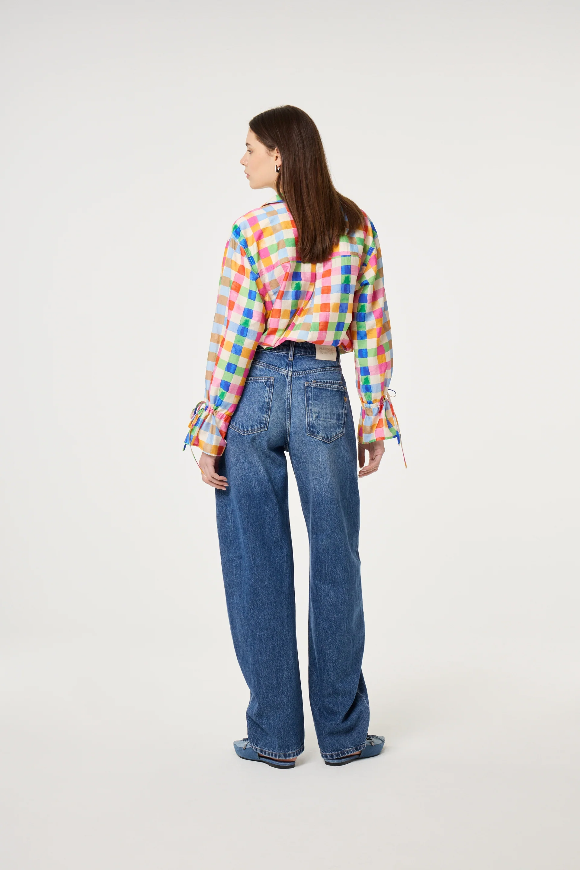 Betty Barrel Jeans | Mid Blue