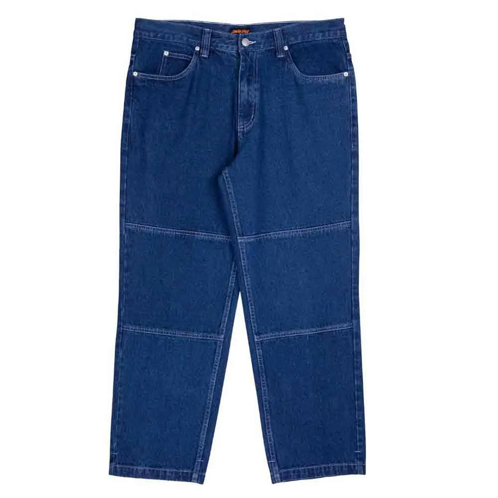 Santa Cruz Classic label panel jeans