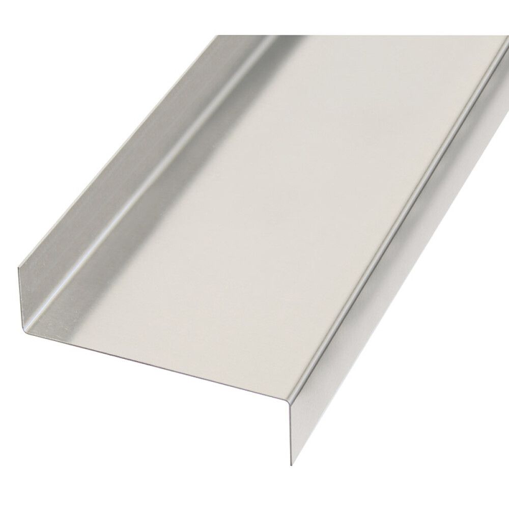 VINKELPROFIL GAH ALBERTS Z-FORMET ALUMINIUM 18X63X2000MM