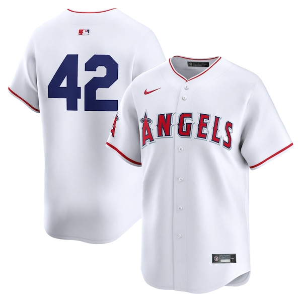 Los Angeles Angels Nike 2024 Jackie Robinson Day Home Limited Jersey – White