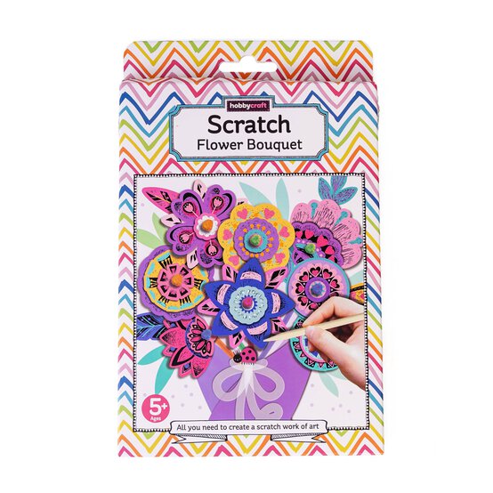 Scratch Flower Bouquet Kit