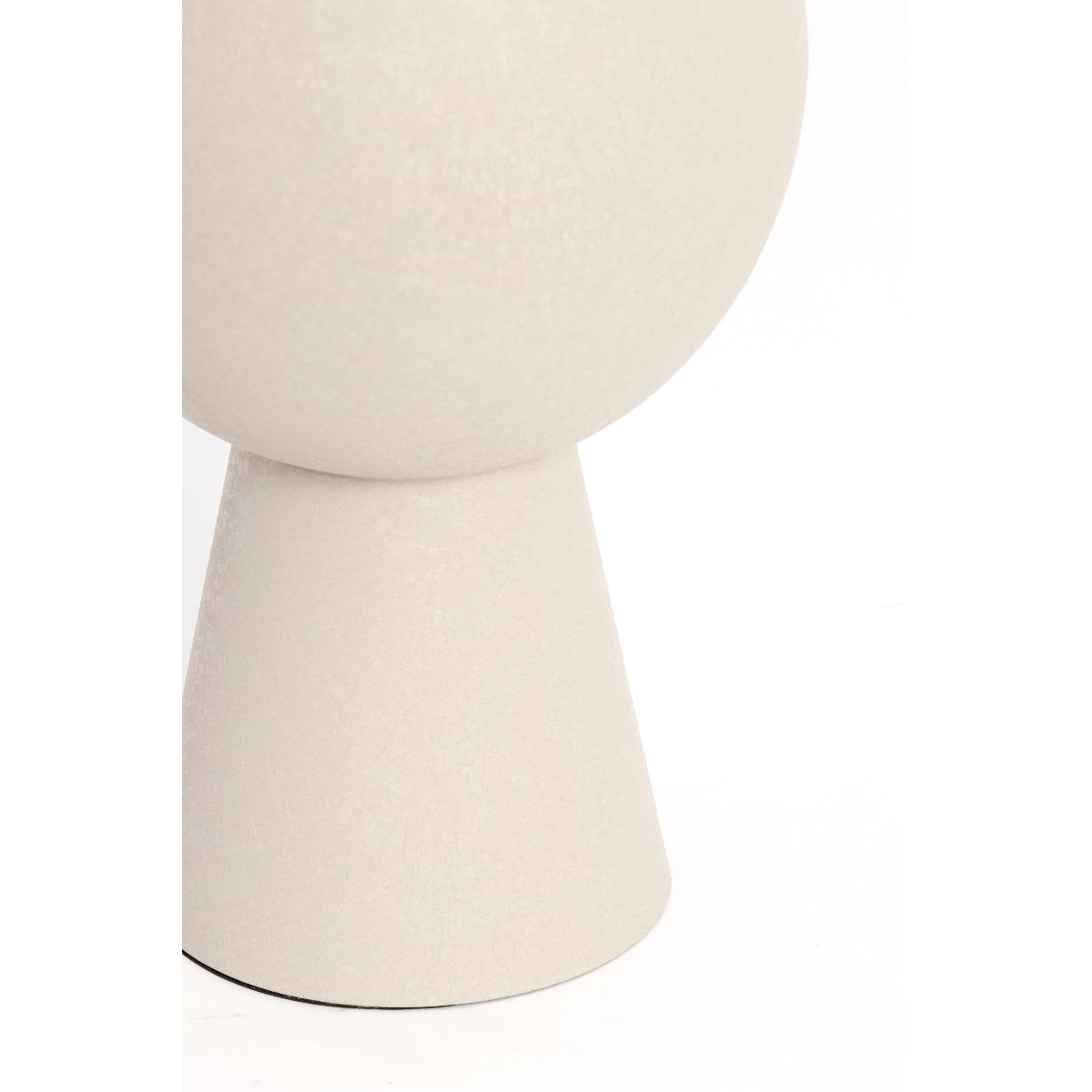 Light & Living - Chedi vaas deco Ø30x75 cm - mat lichtgrijs