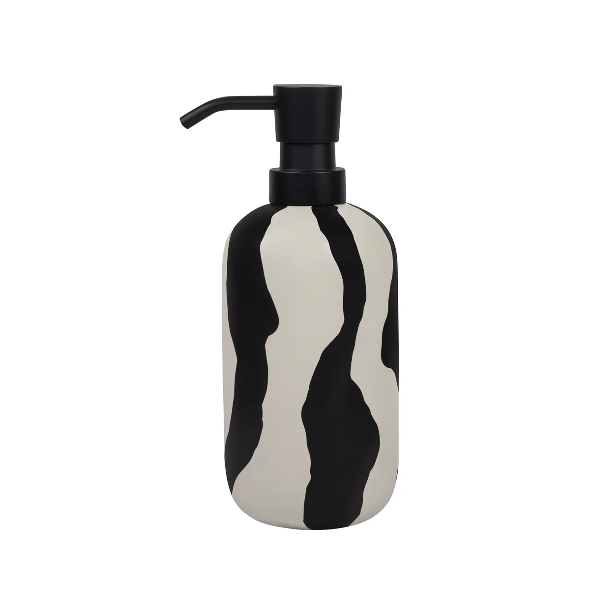 Mette Ditmer - Icon Seifenspender hoch, off-white / schwarz
