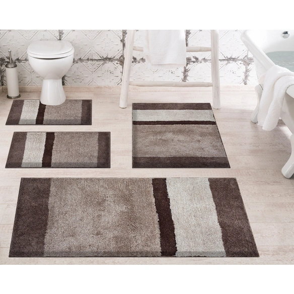 Badematte »Room«, BxL: 50 x 60 cm, taupe, aus 100% Polyacryl