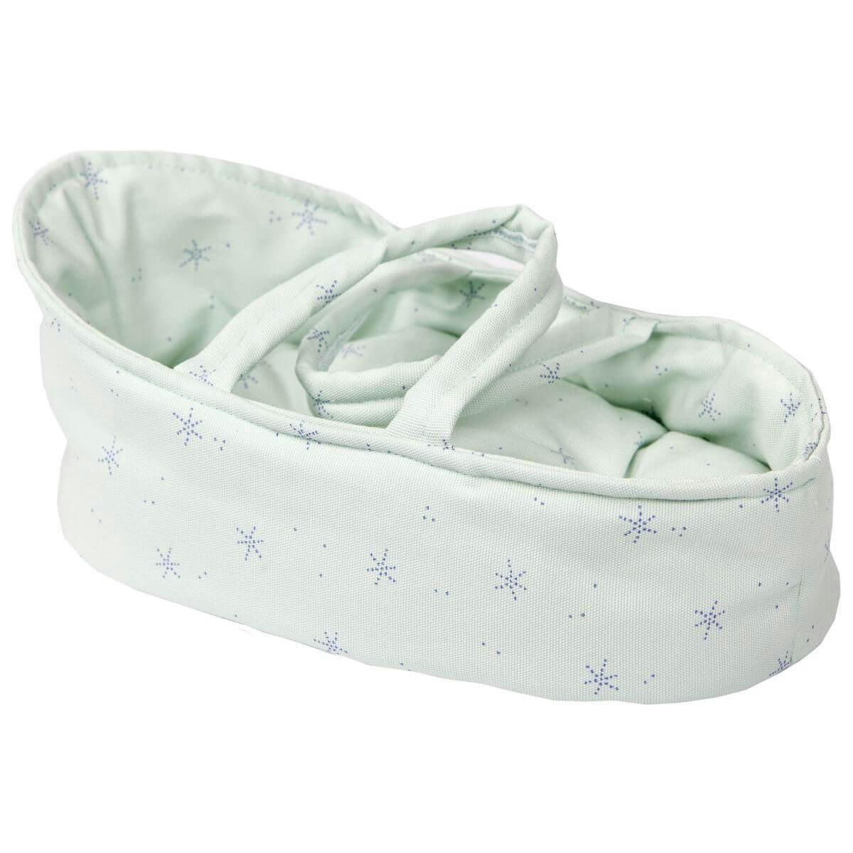 BARNA - Couffin poupée 26 cm STARS vert