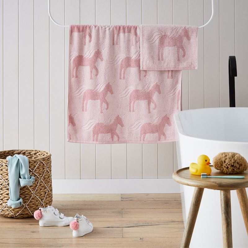 Unicorn Pink Face Washers Pack of 2