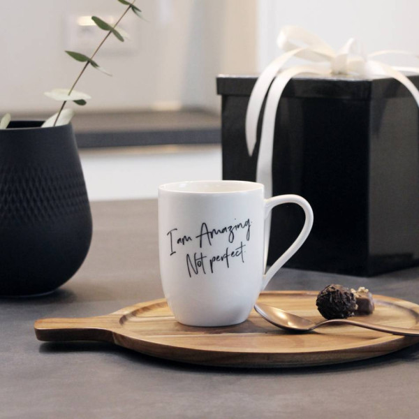 Kubek I´m amazing. Not perfect. Statement Villeroy & Boch
