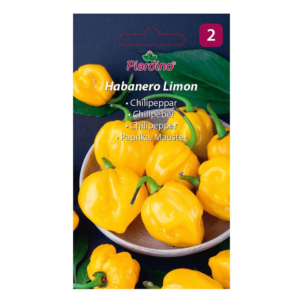 GRØNNSAKSFRØ PIARDINO CHILIPEPPER HABANERO