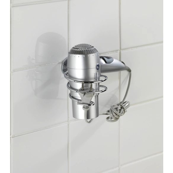 Haartrockner-Halter »Cuba«, Zinkdruckguss, chromfarben