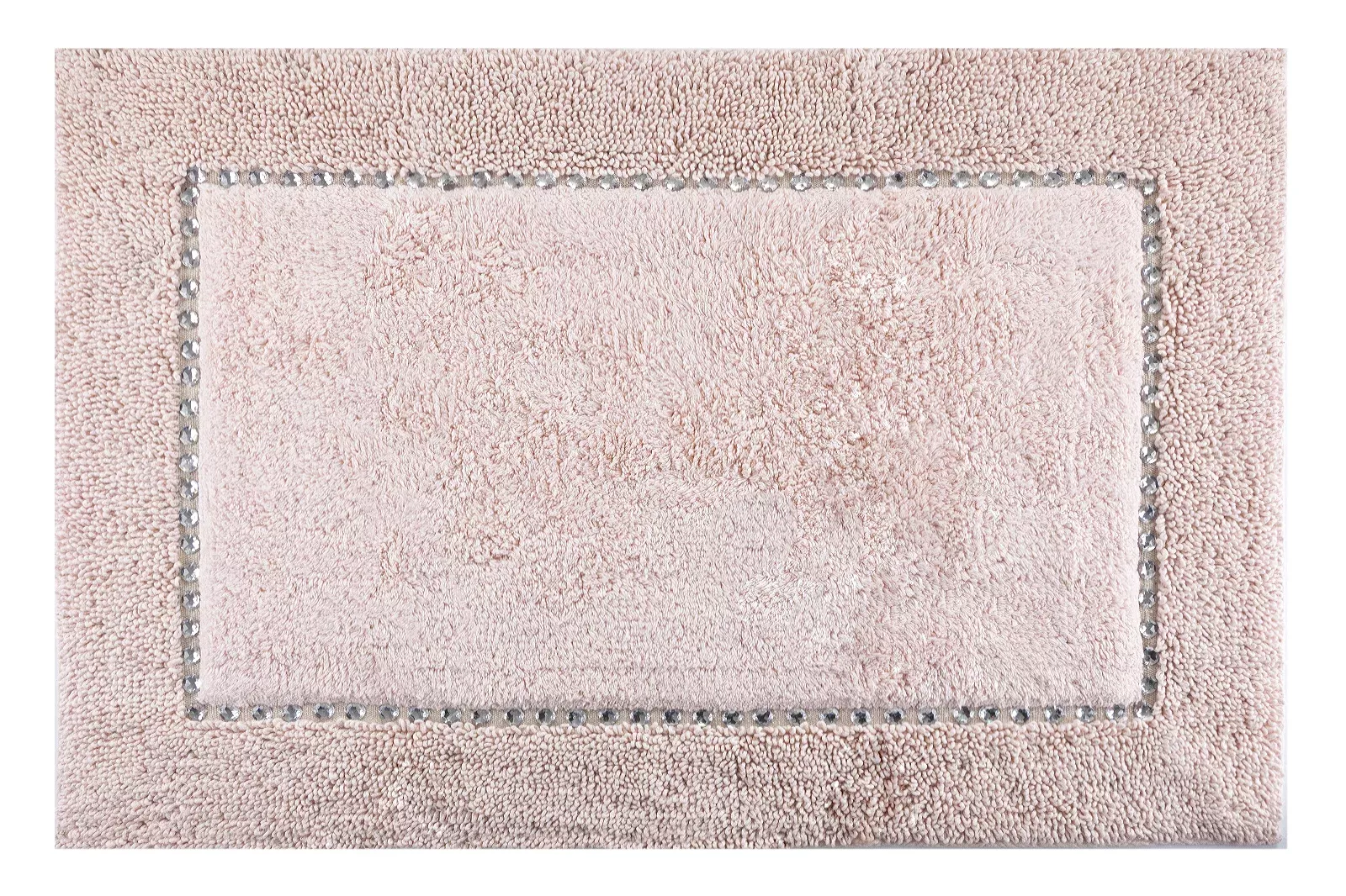 Dywanik bawełnianyzdobiony kryształkami 60x90 cm CHIC
