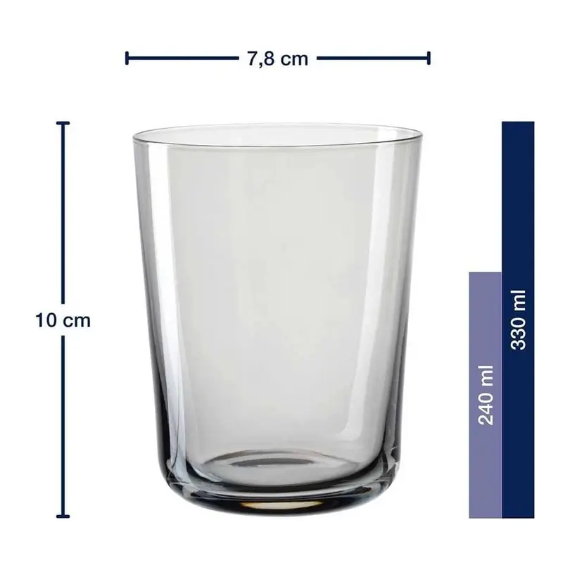 Becher 4er-Set Leggero