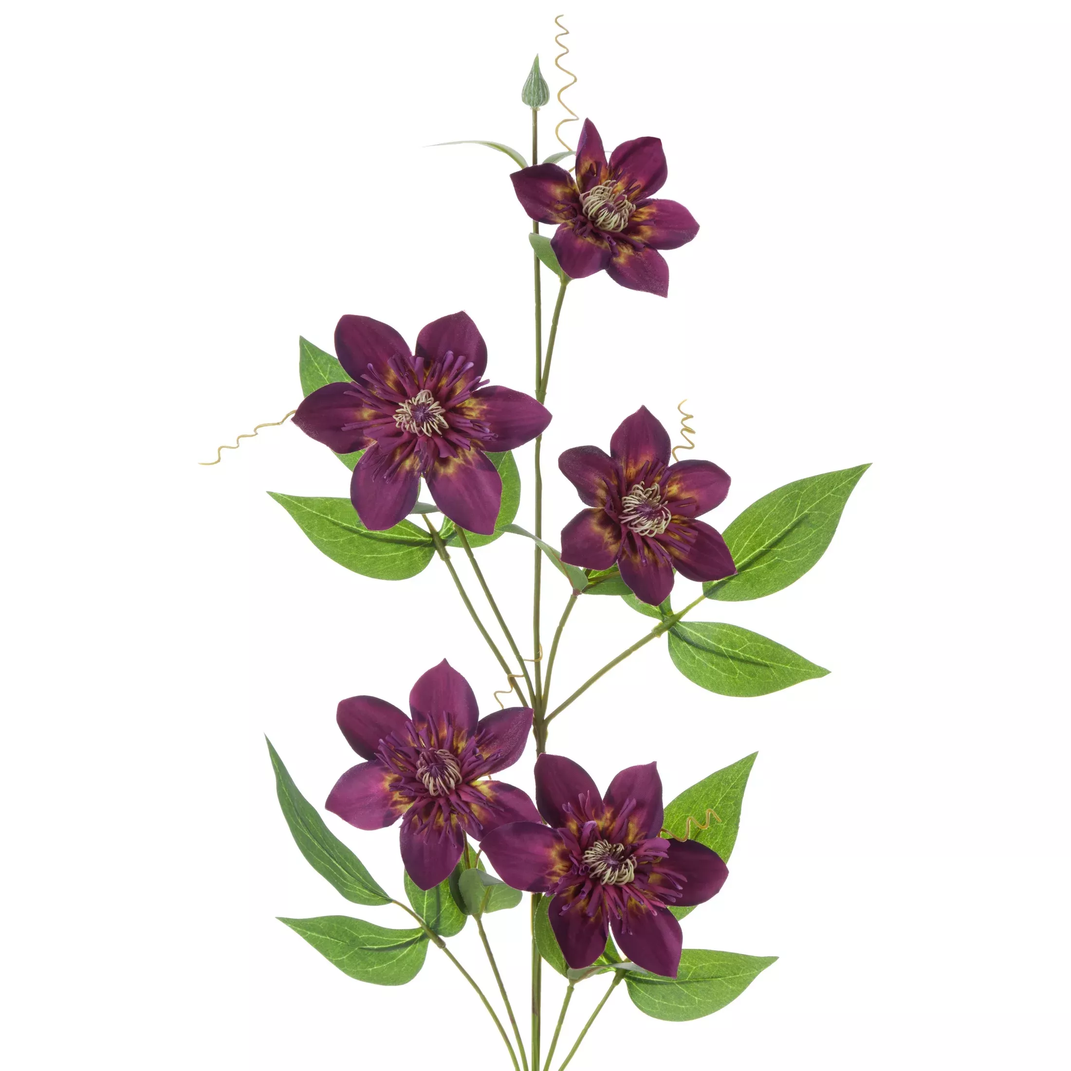 Kwiat sztuczny fioletowy 85 cm