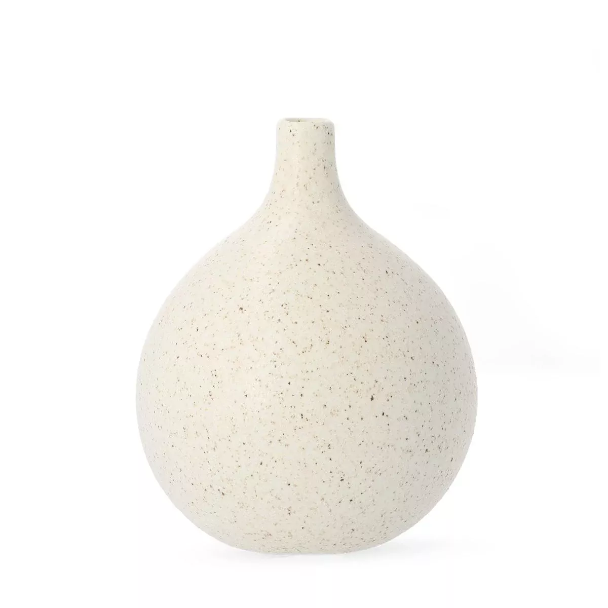 Wazon NOVO okrągły w kropki 15x21 cm HOMLA