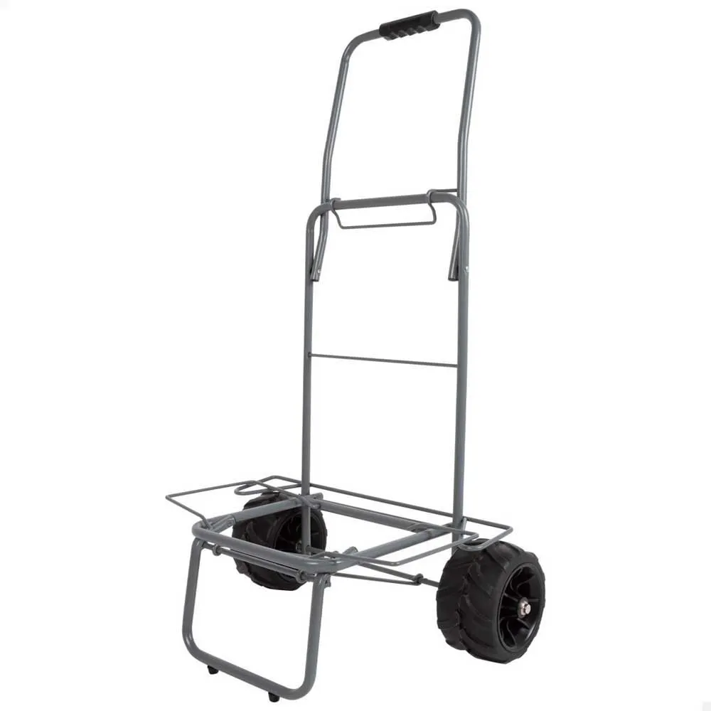 Aktive 62377 folding beach cart with large wheels 55x40x100 cm