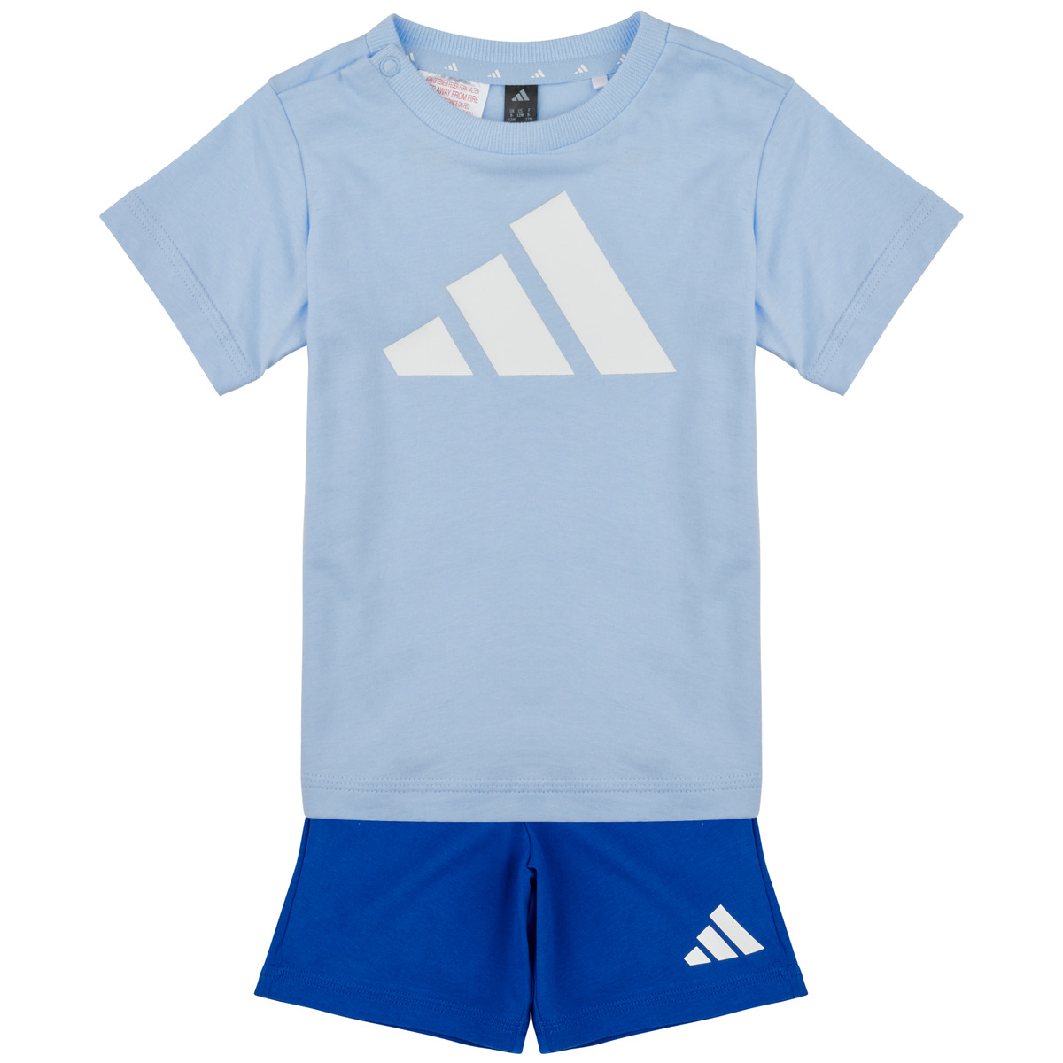 adidas - Essentials Tee Set Kids - Blue