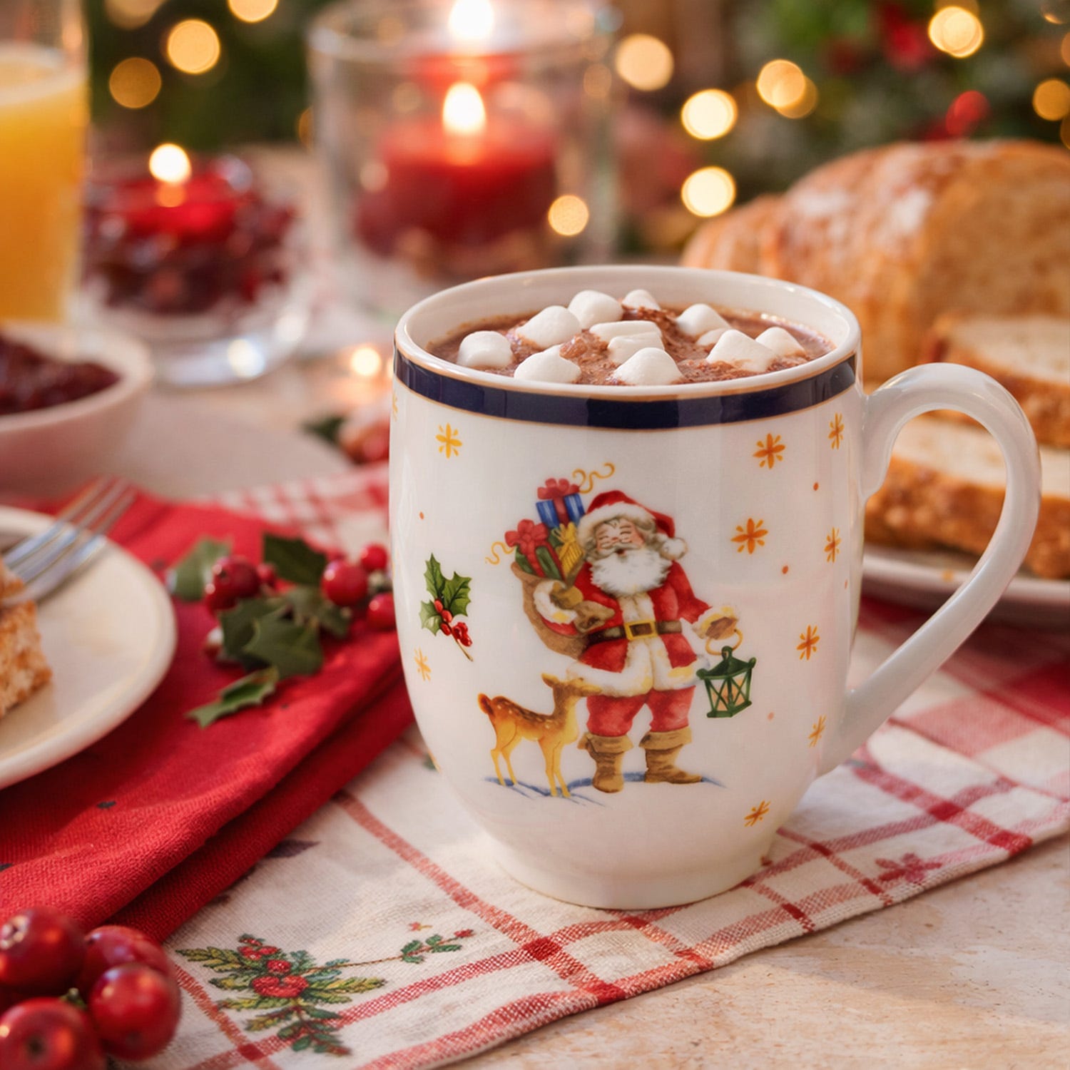 Tazza mug soldatini in porcellana, 300 ml