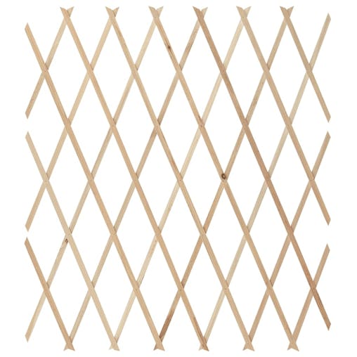 NNEVL Trellis Fences 5 pcs Solid Firwood 180x80 cm
