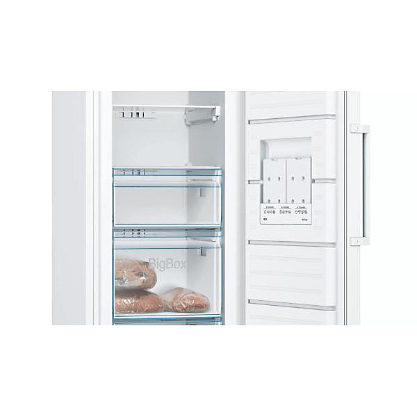 Congelateur Armoire BOSCH GSN33VWEP - - 225 L - Froid no frost multiairflow - L 60 x H 176 cm - Blanc