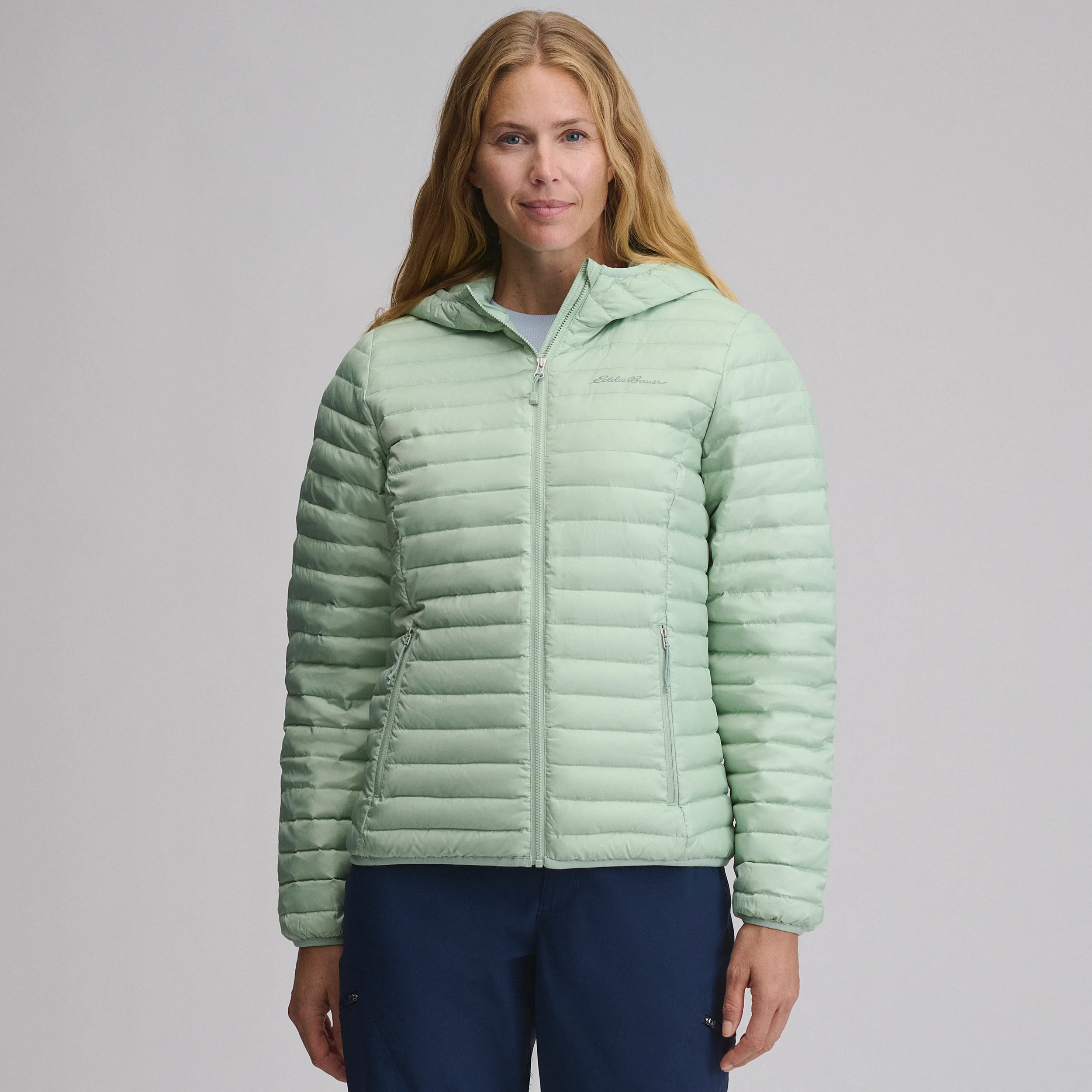 Women's Microlight Hooded Down Jacket