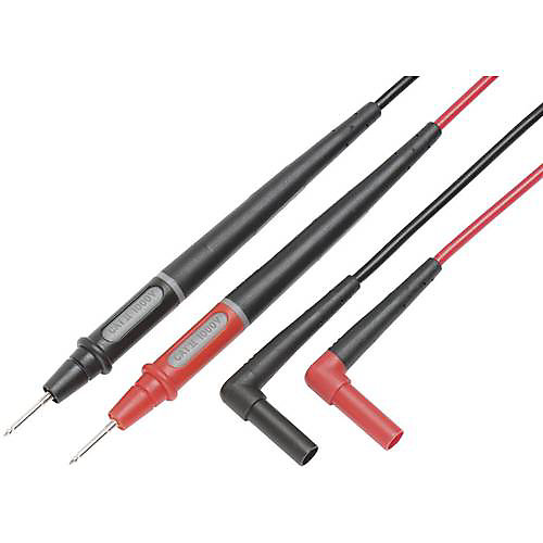 Fluke TL175E Set de cordons de mesure de sécurité 4 mm silicone réglable CAT II/III/IV 1,2 m