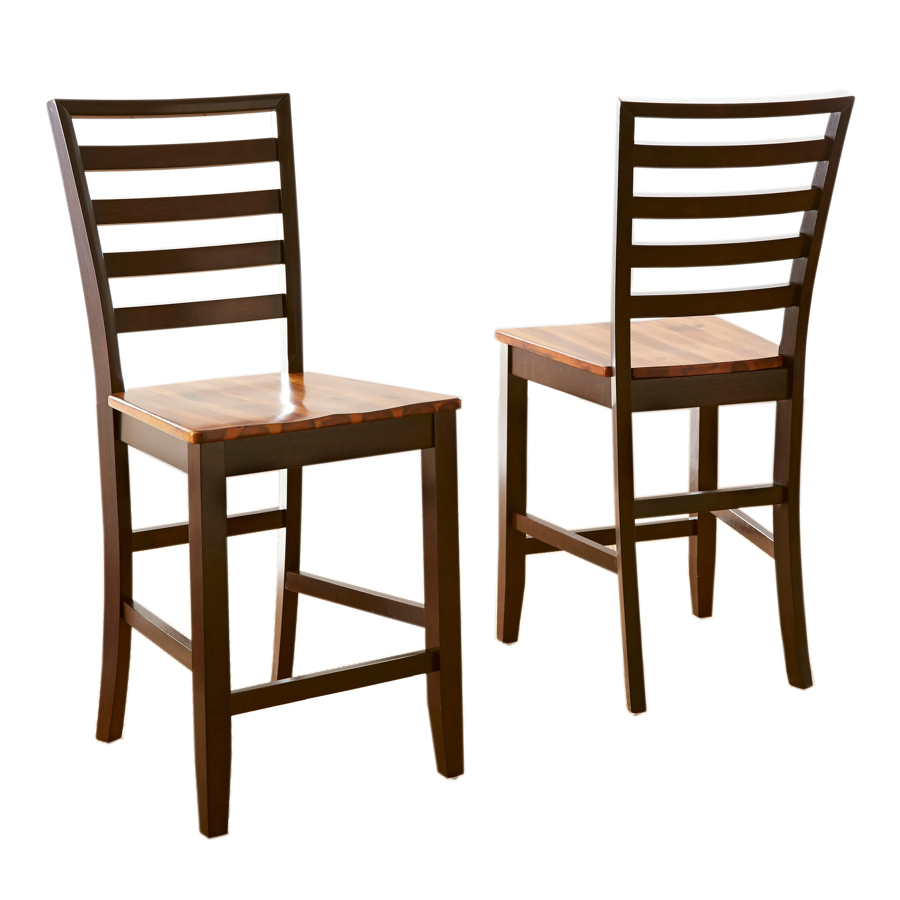 Steve Silver Jeanette Acacia 24-inch Counter Bar Chairs (Set of 2)