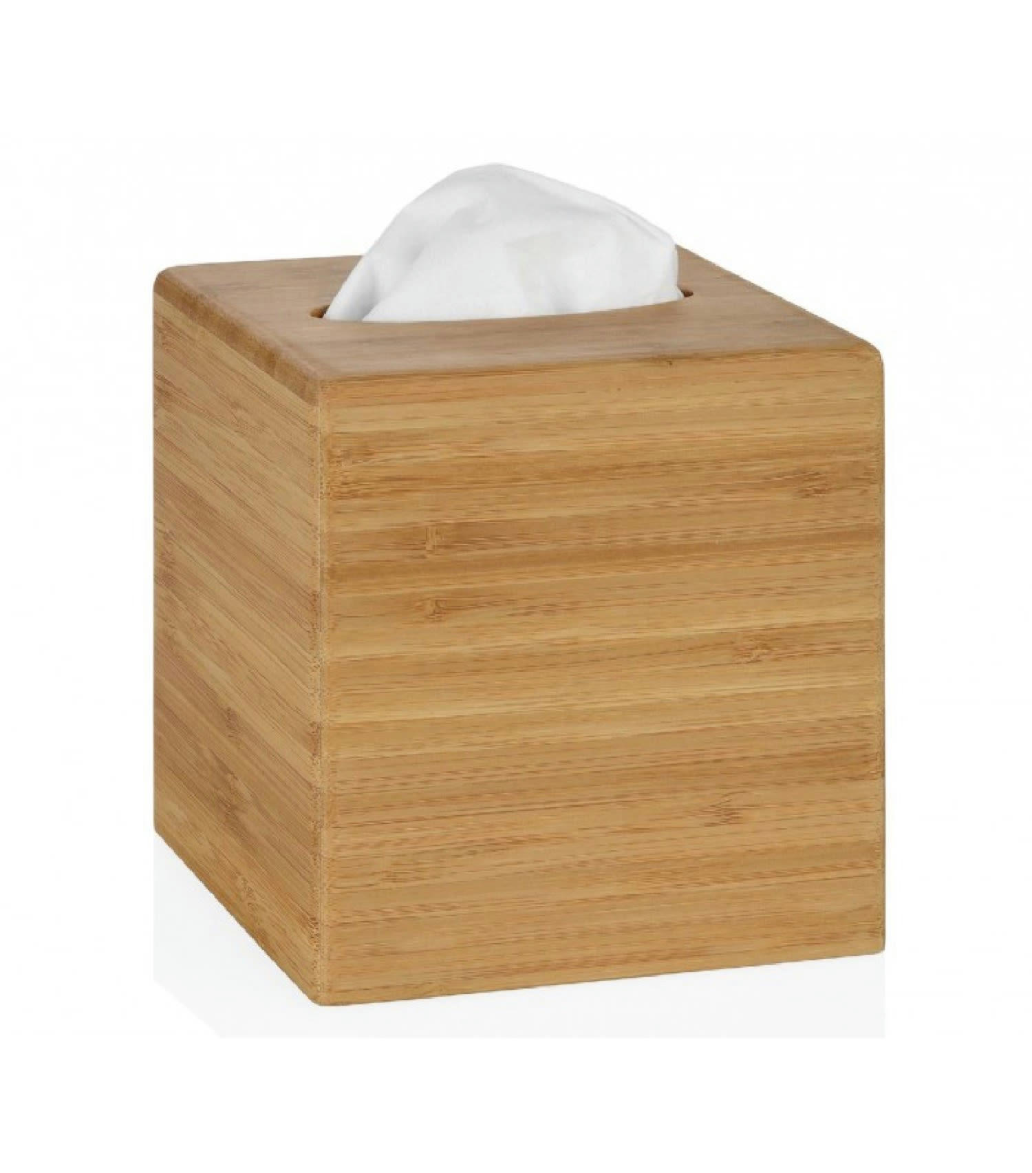 BAMBOU - Boîte à mouchoirs carrée bambou
