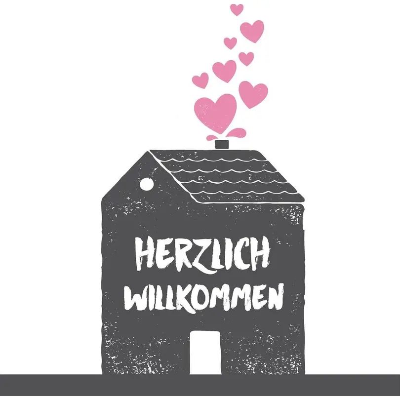 Serviette 20er-Set Willkommen