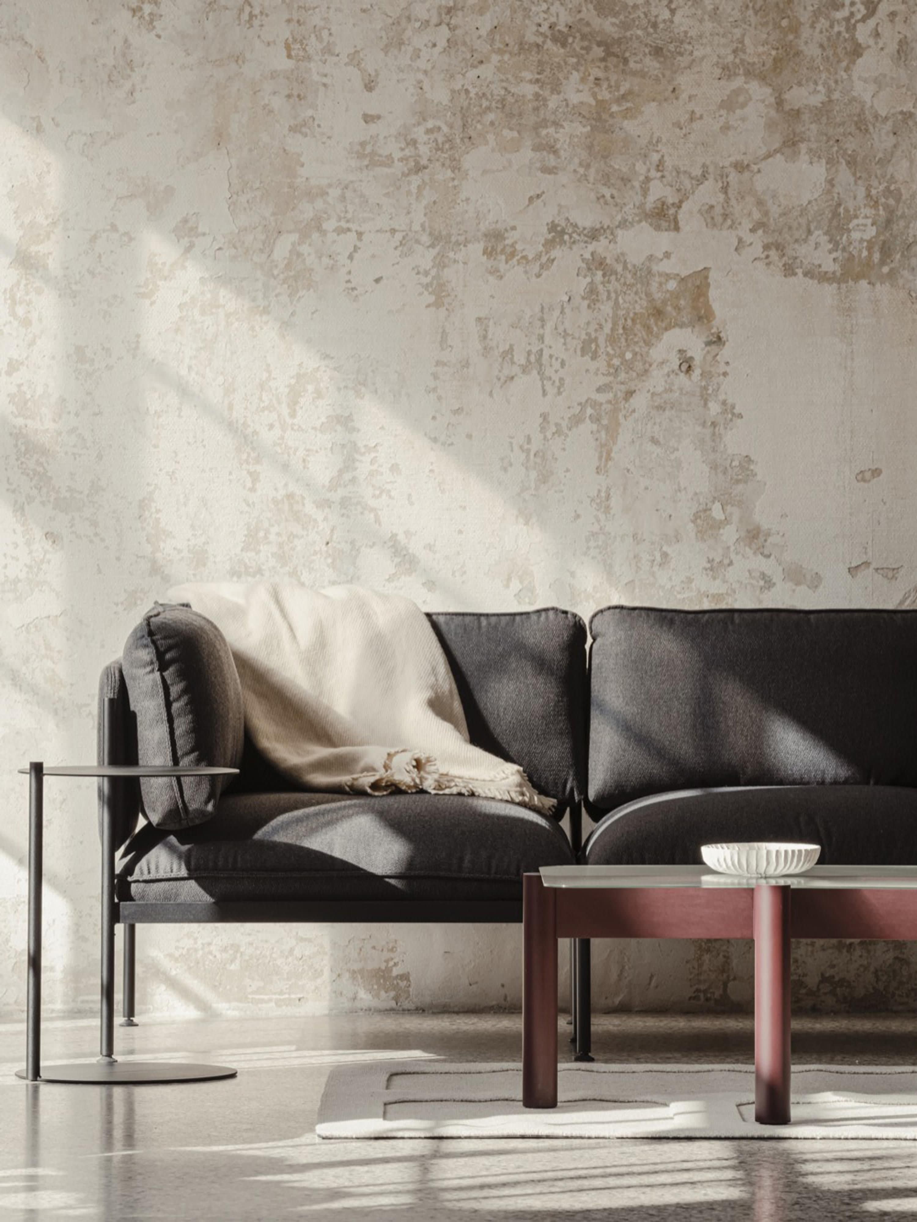 Couchtisch Kob mit Glasplatte