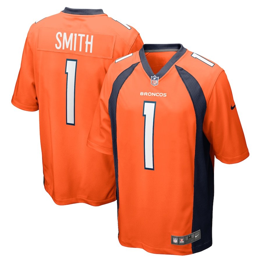 Tremon Smith Denver Broncos Nike Team Game Jersey -  Orange