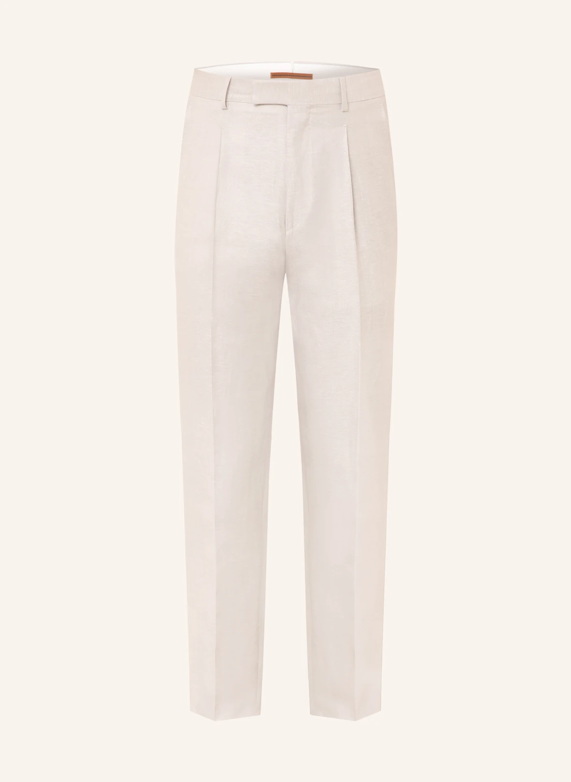 ZEGNA Chino Extra Slim Fit mit Leinen
