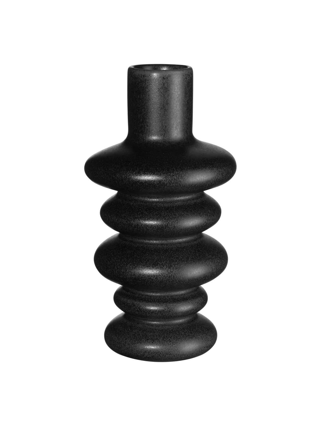 vase, black iron