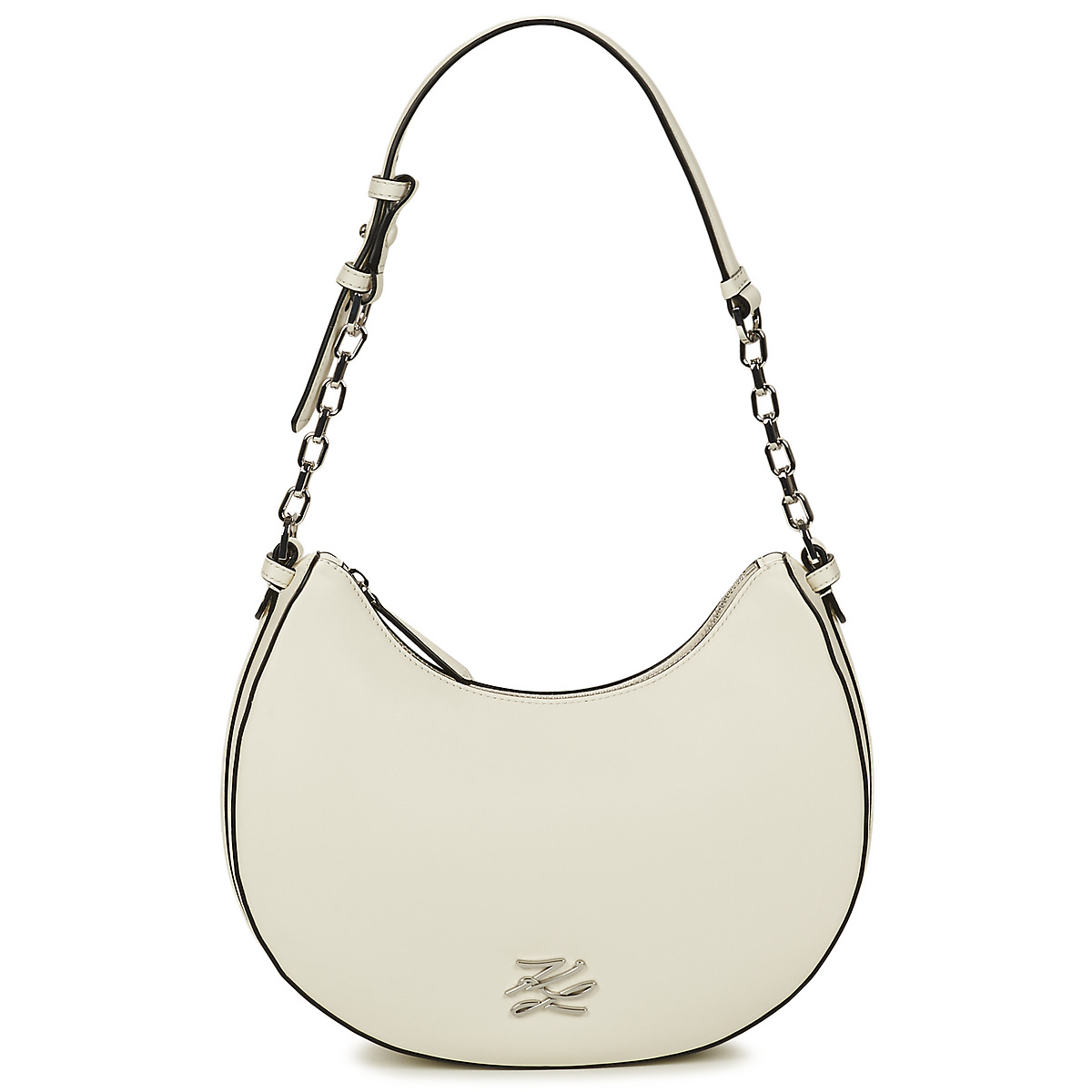 Karl Lagerfeld - K/AUTOGRAPH MD HALFMOON SHB - White