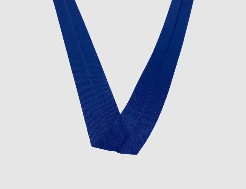 Schrägband Blau