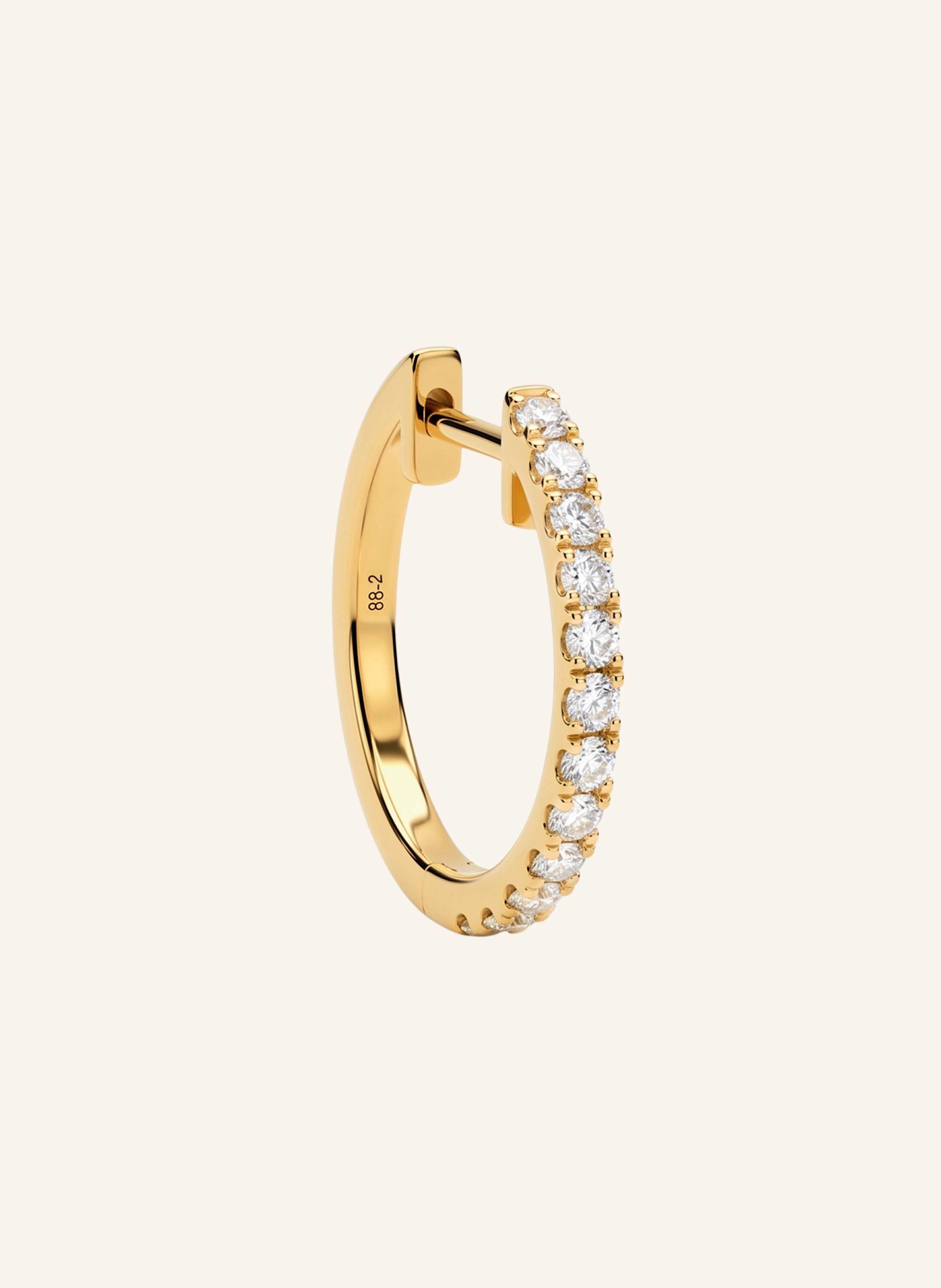 JUULS & KARATS Creolen HUGGIE 005 by GLAMBOU