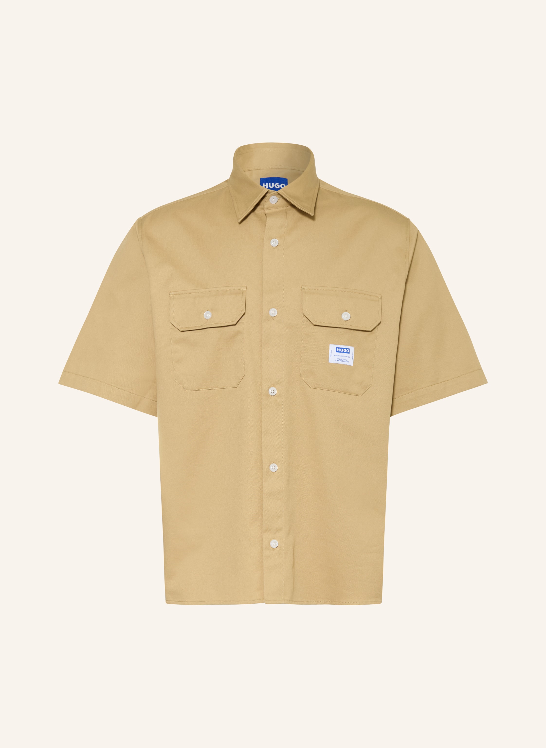 HUGO Kurzarm-Hemd EKYNO Comfort Fit