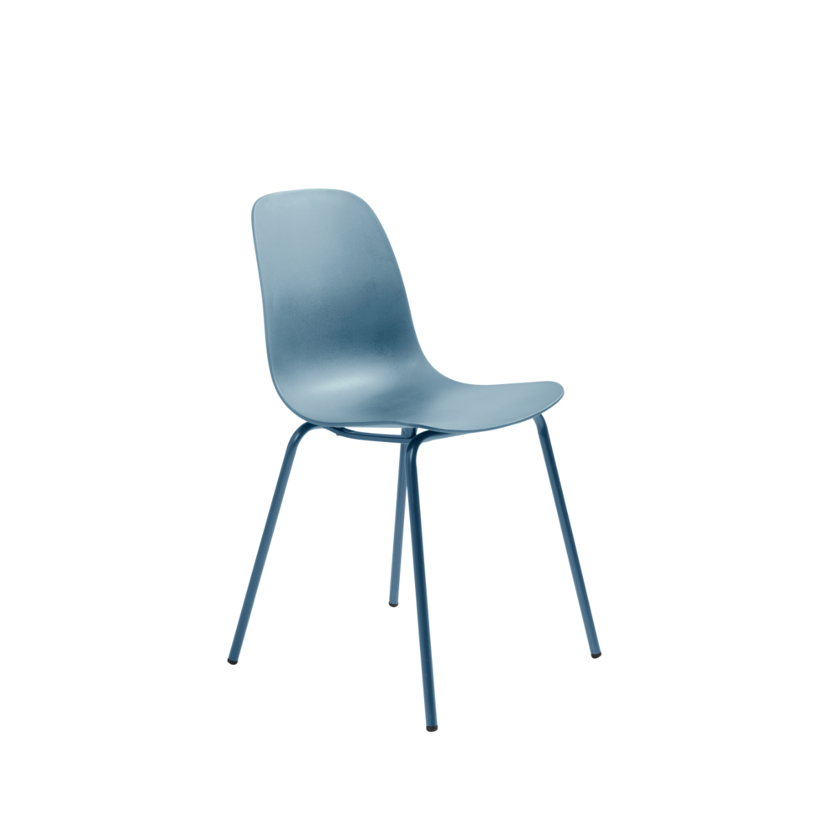 Rebellenclub Eetkamerstoel Cusco - Set van 4 - Blauw Ê