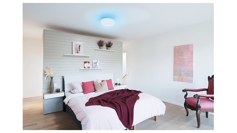 Plafon Smart Wifi Orbis LED 35 cm stalowa biała