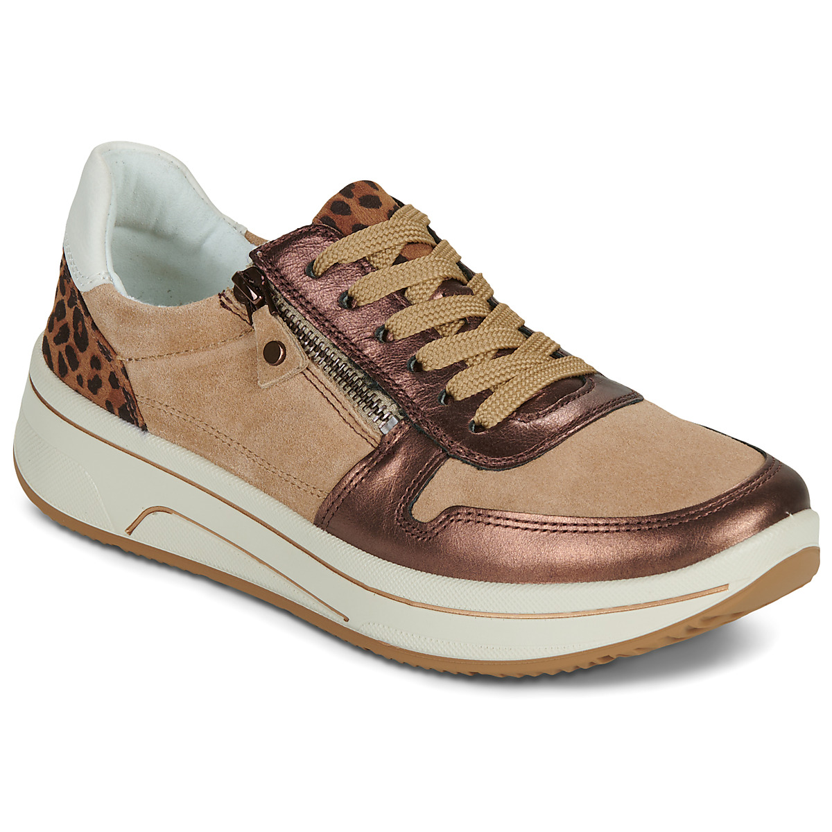 Ara - SAPPORO 3.0 - Cognac / Leopard