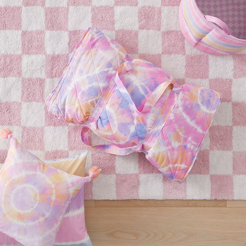 Sleepover Bubblegum Tie Dye Sleeping Bag