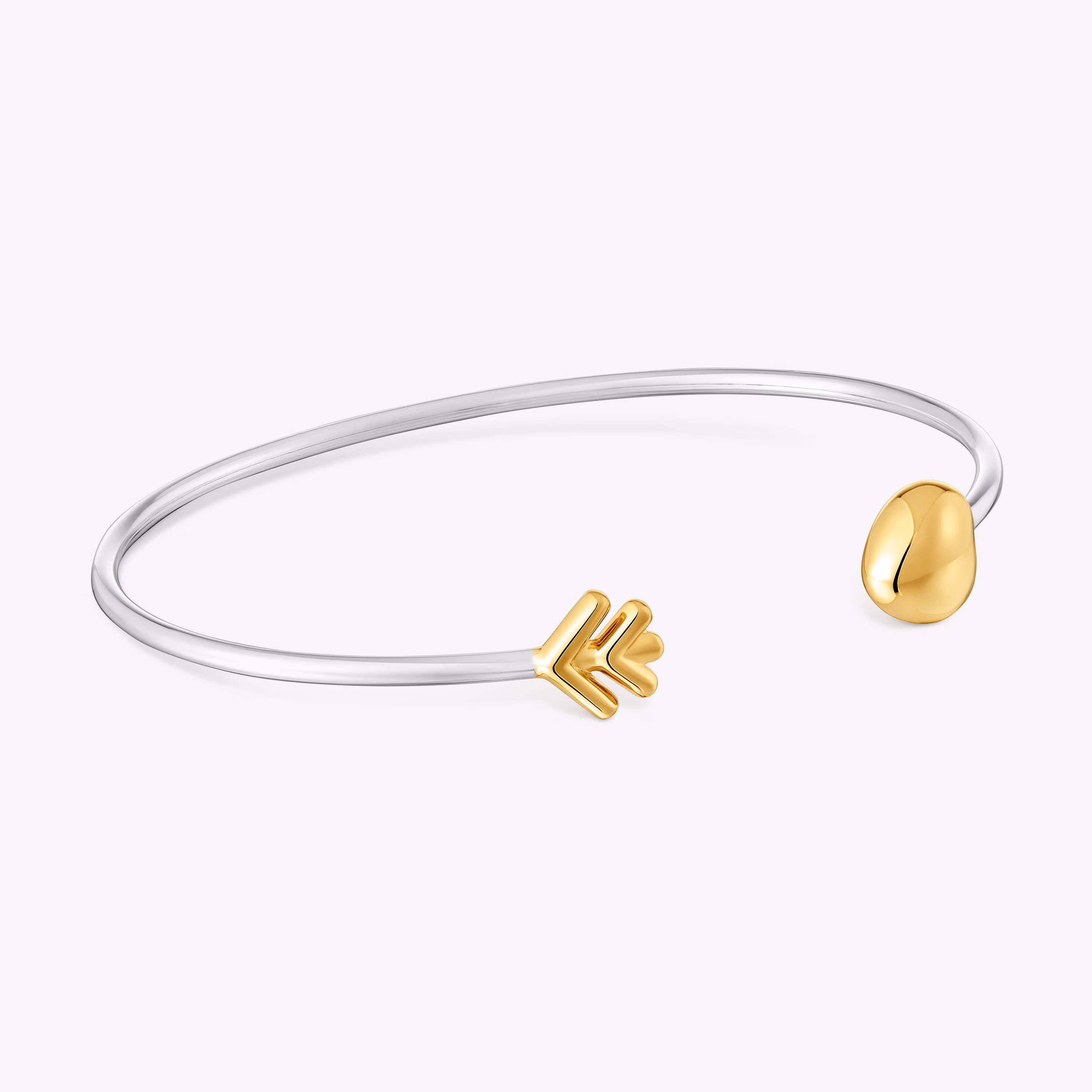 Pulsera esclava bicolor TOUS Flechazo