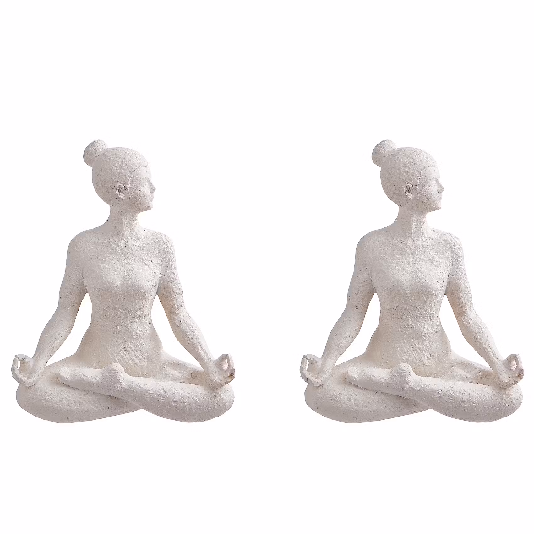 LOTUS Deko-Statue 2er-Set